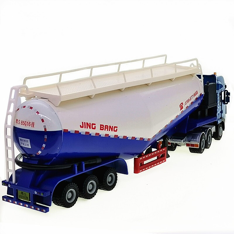 儿童货柜运输汽车模型玩具 重型槽罐车