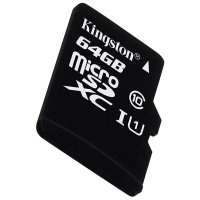 金士顿(Kingston)64GB高速CLASS 10手机内存卡(MicroSD)TF卡平板高速存储卡安卓TF卡