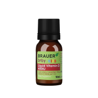 澳洲小绿瓶蓓澳儿(Brauer)儿童维生素D3滴剂10ML /瓶装 婴幼儿宝宝 补钙 0岁及以上