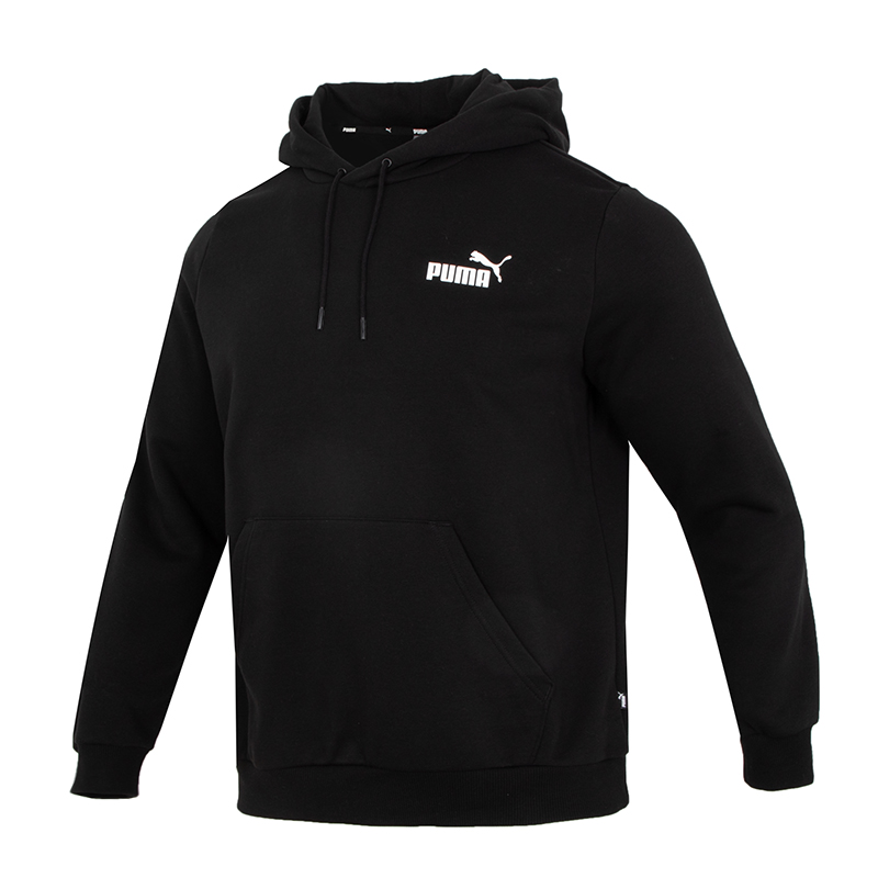 PUMA彪马男装卫衣新款长袖连帽运动服休闲保暖套头衫589038-01 ZP