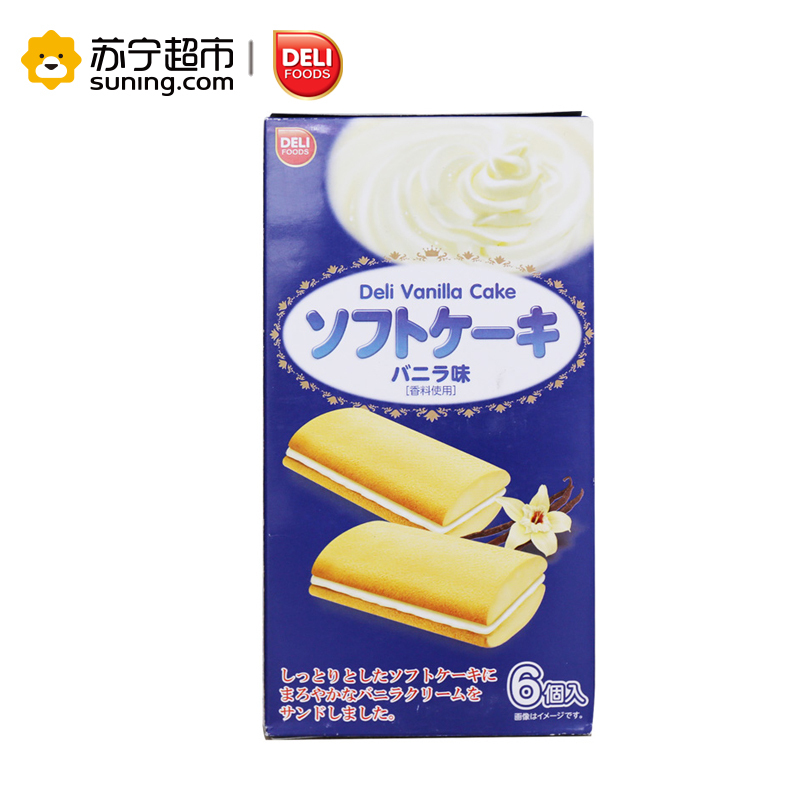 DELIFOODS香草味夹心蛋糕108g