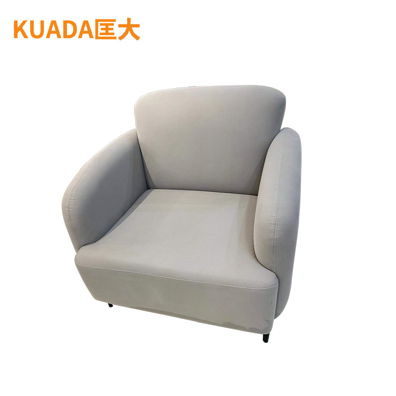 匡大 办公沙发 布艺沙发 办公室接待沙发 单人位 KDT653高清大图
