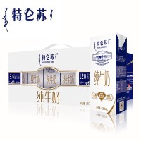 包邮蒙牛特仑苏纯牛奶整箱全脂乳营养礼盒成人早餐奶促销经典 250ml*12盒*1箱