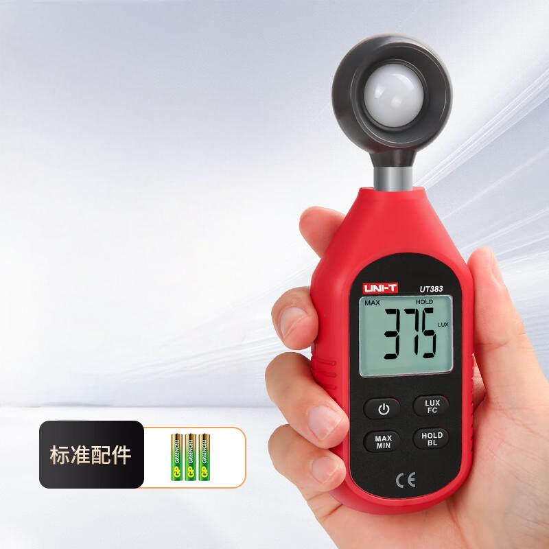 优利德(UNI-T)迷你型数字照度计 UT383/台