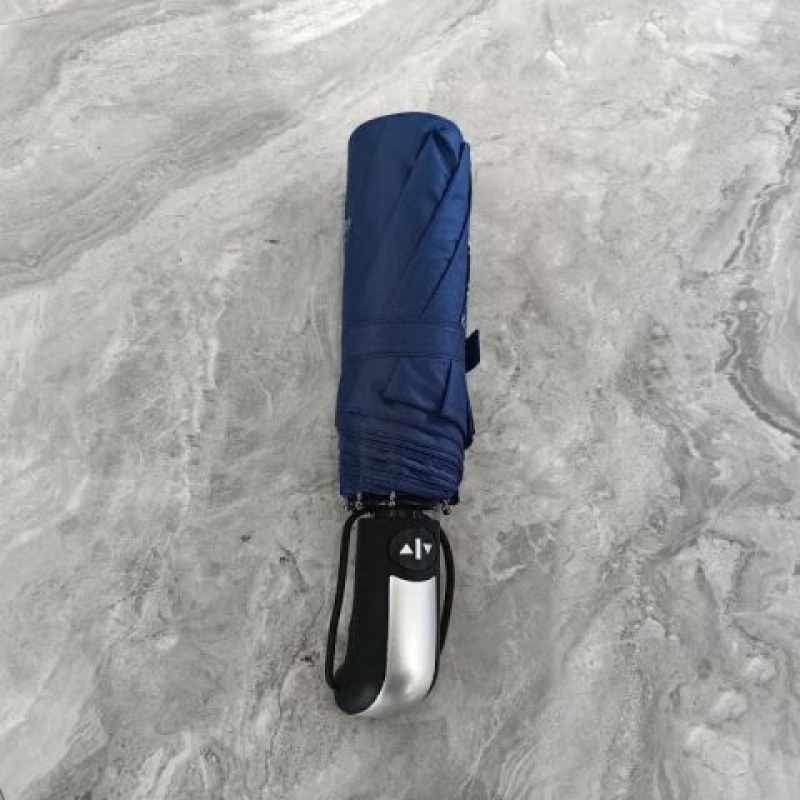 萨威帝尔 SWQY001 33.5cm 自动 黑胶 442g 10骨 3折 钢+纤维 碰击布 雨伞 (计价单位:把) 蓝高清大图