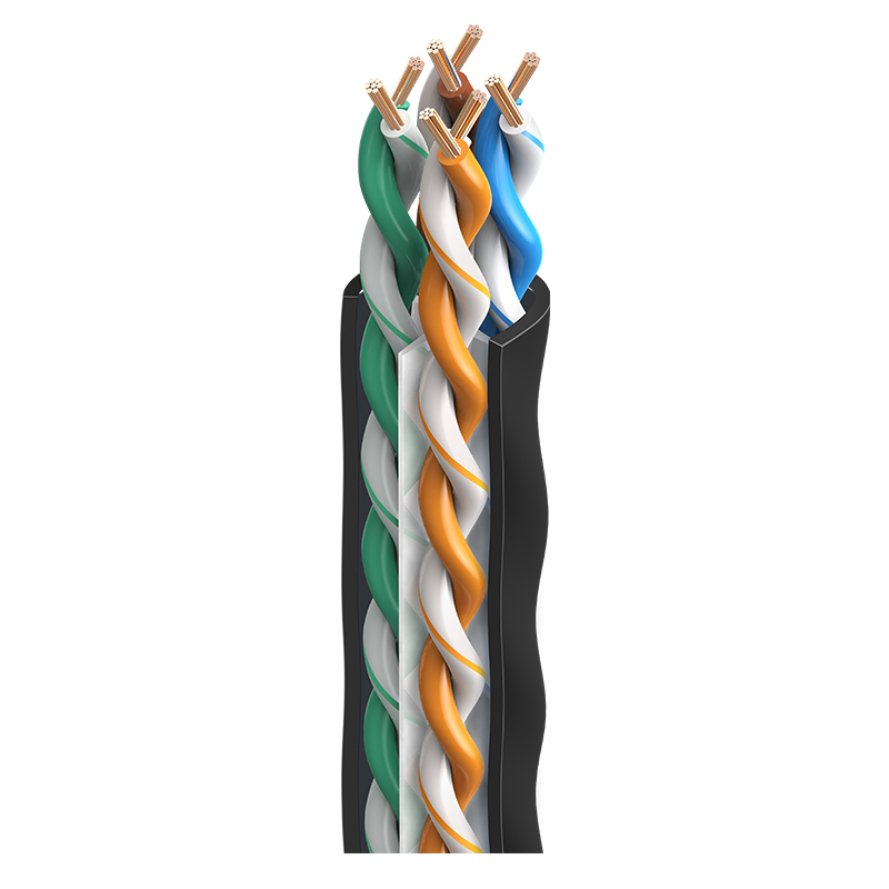 TP-LINK 六类非屏蔽5米千兆网络跳线 工程级家用CAT6类纯铜成品网线TL-EC600-5(灰)