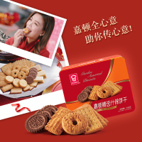 嘉顿精选什锦饼干380g