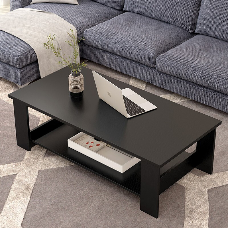 慧采云 办公家具茶几现代简约双层茶几桌条几茶桌小户型接待室茶桌边