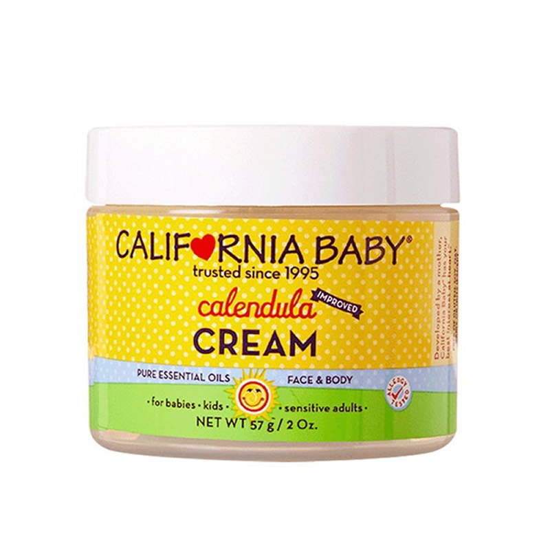 原装进口美国加州宝宝California Baby 金盏花婴幼儿儿童护脸护肤面霜 57g高清大图