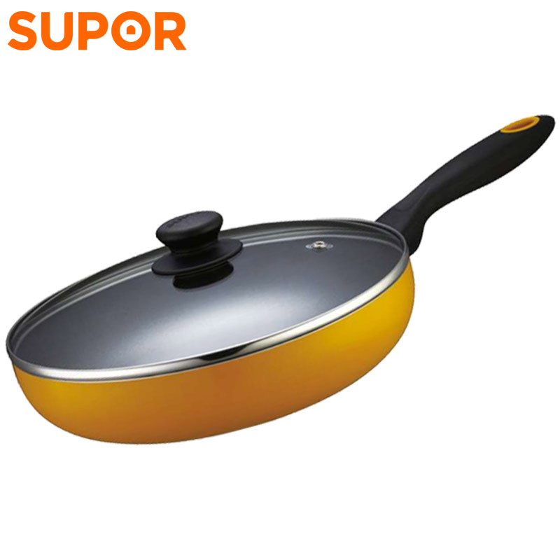 苏泊尔(SUPOR)煎锅PJ26M5 好帮手炫彩不粘锅 平底锅26cm 明火电磁炉通用高清大图