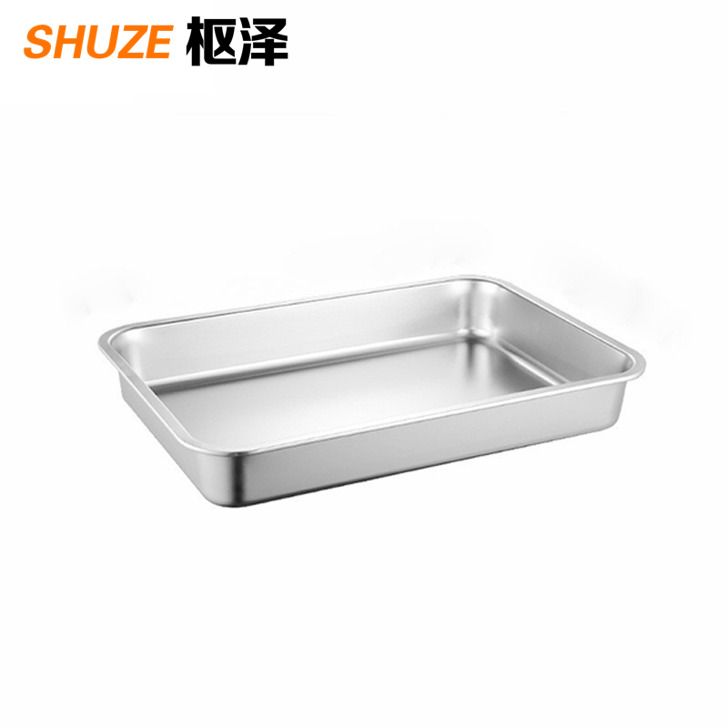 枢泽 不锈钢方盆 40*30*10CM 个高清大图