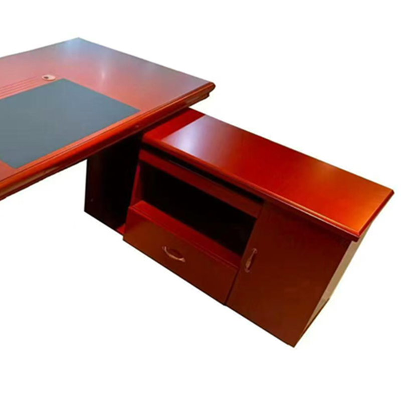 合祥源 办公桌+侧桌 1600*800*750mm QX-BT03 单位:张高清大图