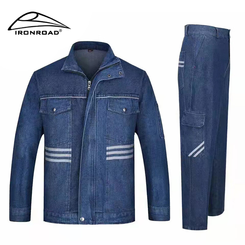 IRONROAD牛仔工作服套装D28 套 M