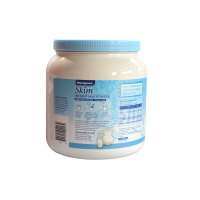 美可卓（Maxigenes） 【官方授权】 蓝妹子 高钙奶粉 孕妇儿童中老年 脱脂1kg* 3罐 澳洲直邮
