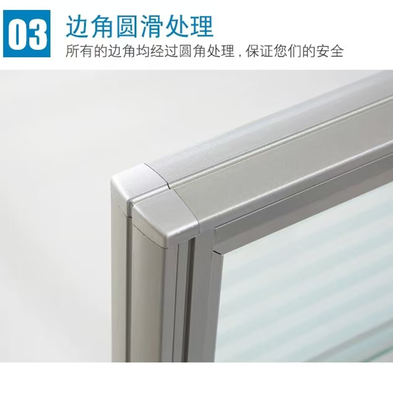 鑫金虎屏风工位办公室员工位两人 1200*1200*1100mm高清大图