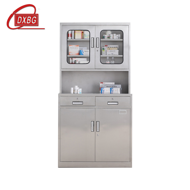 DXBG不锈钢药柜员工储物柜文件柜药品柜201/304柜子可定制