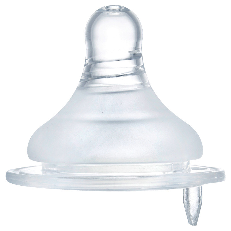 小狮王辛巴（Simba） 婴儿宝宝防胀气仿真母乳硅胶实感宽口径十字孔3个月以上奶嘴M号宝宝S6312高清大图