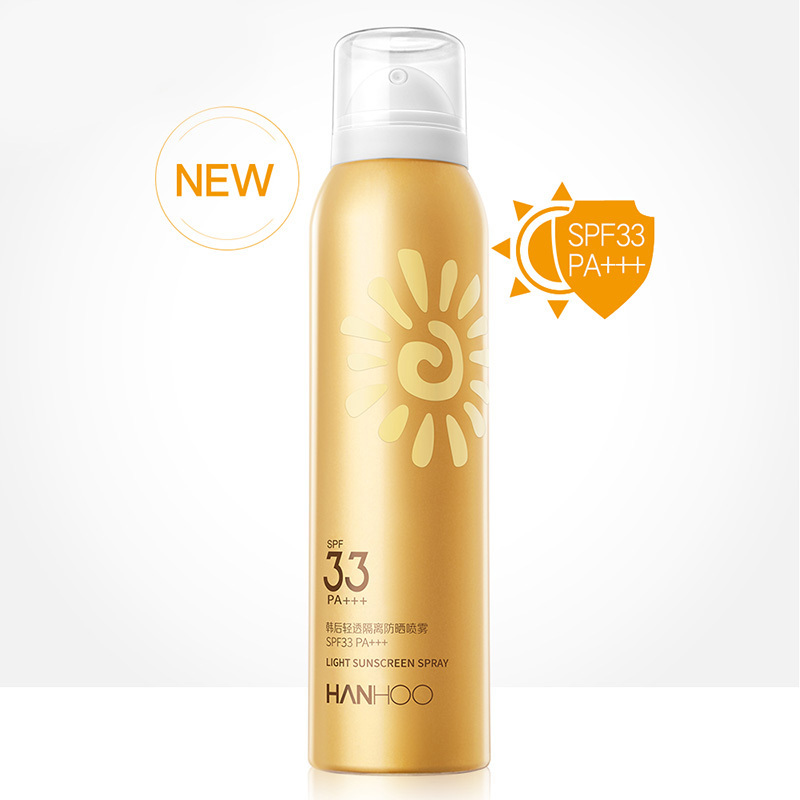 韩后防晒霜冰爽防晒喷雾101ml补水保湿防水面部全身防晒乳霜户外旅游