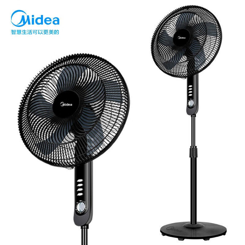 美的(Midea) 电风扇FS40-15F1 摇头五叶定时机械款落地扇高清大图
