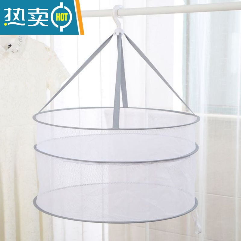 敬平晒毛衣网兜晒衣篮全封闭晾晒网衣服平铺网兜晒袜子内衣晒干货器高清大图