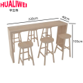 华立伟吧台桌椅组合2.2m套