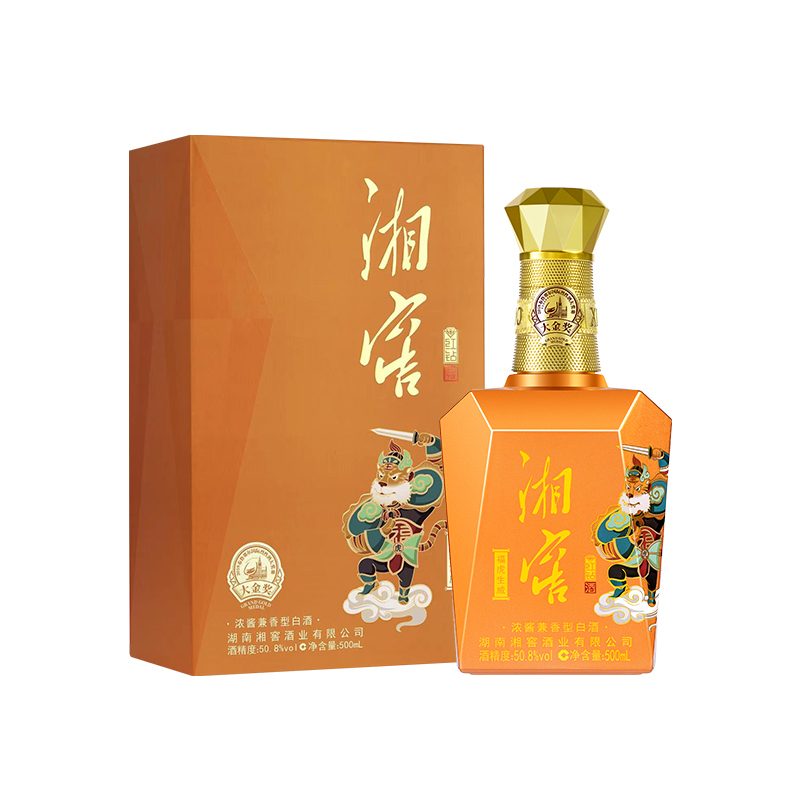 湘窖酒红钻(福虎生威) 500ml 50.8度白酒