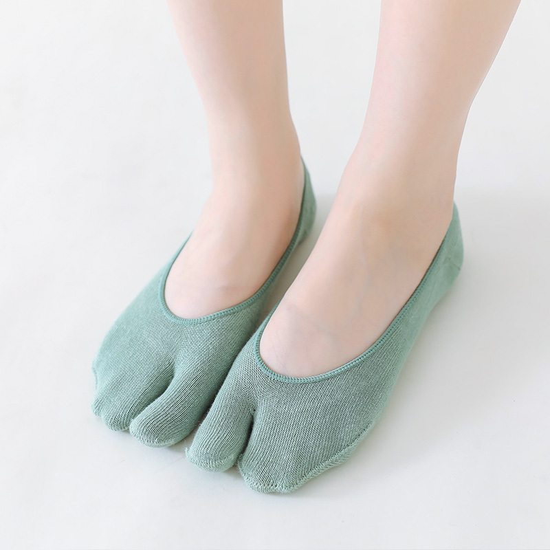 suntek二趾袜二指袜脚趾袜分趾袜浅口船袜夏季吸汗透气女棉防滑隐形袜