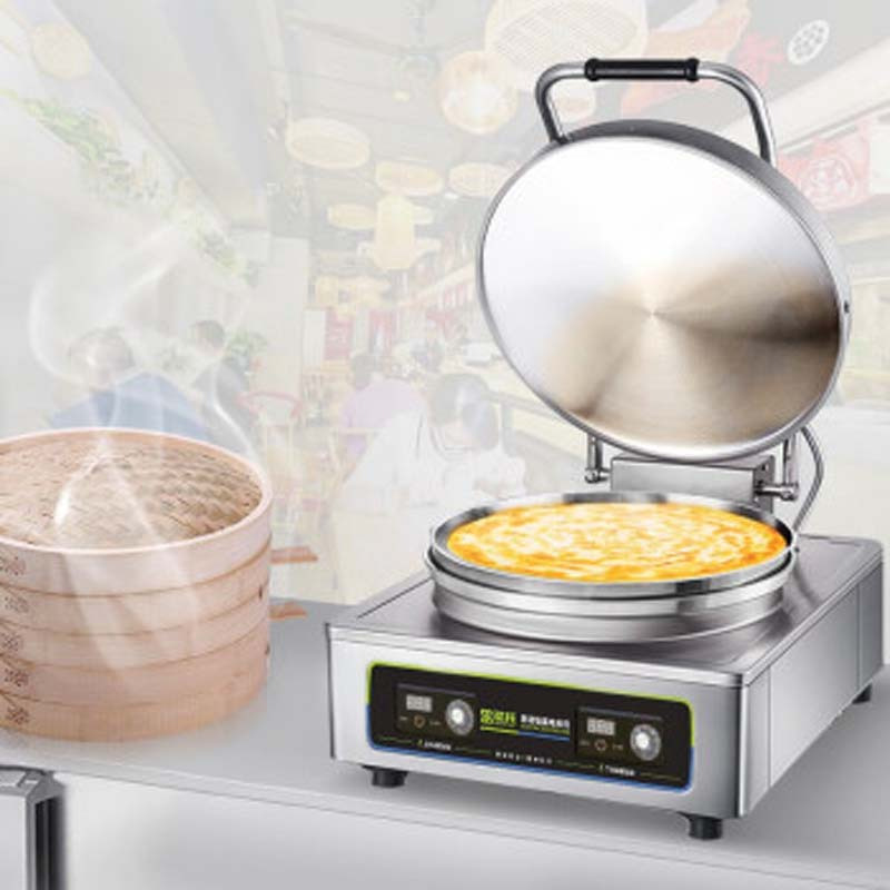 ILI+VE 商用电饼铛全自动煎饼机早餐店台式电热烤饼炉大型双面加热烙饼机