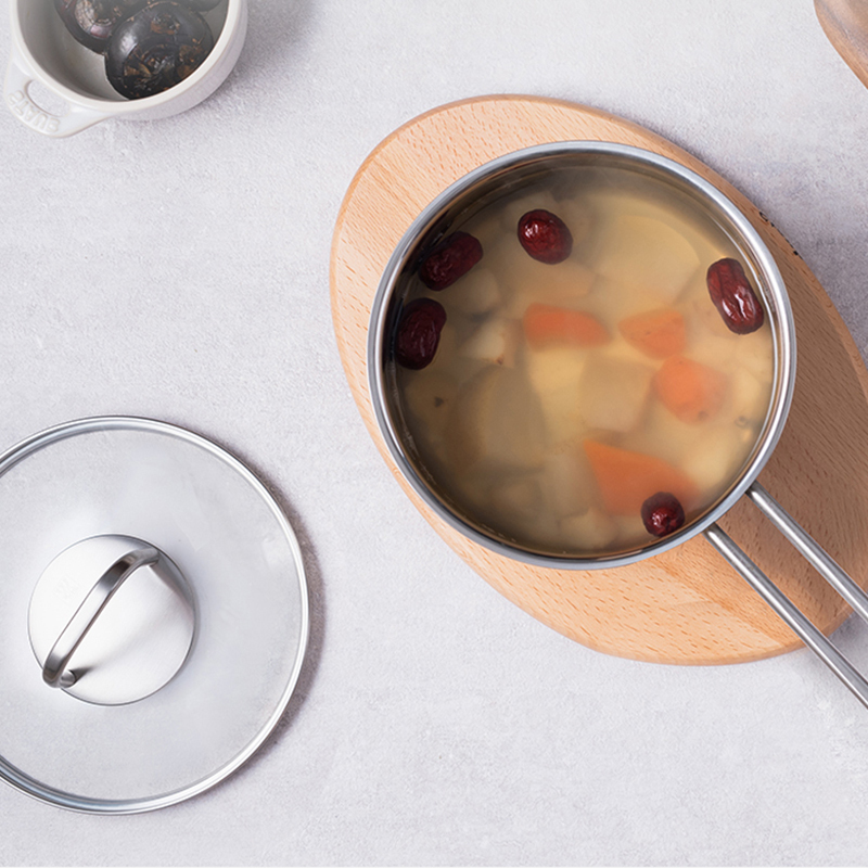 双立人 (ZWILLING)Nova plus16cm小炖锅不锈钢锅具宝宝辅食锅泡面锅小奶锅汤锅