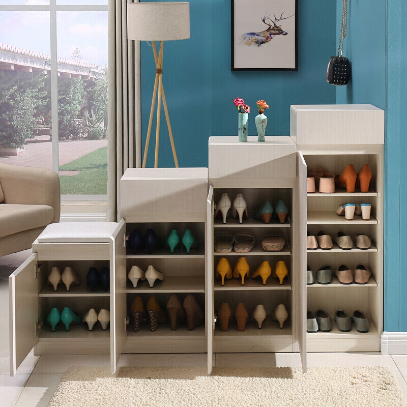 鞋柜简约现代高低组合柜双面玄关柜阳台柜隔断柜厅柜