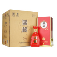 整箱四瓶 42度今世缘 国缘K5白酒 优雅醇厚型国产白酒 500ml*4瓶