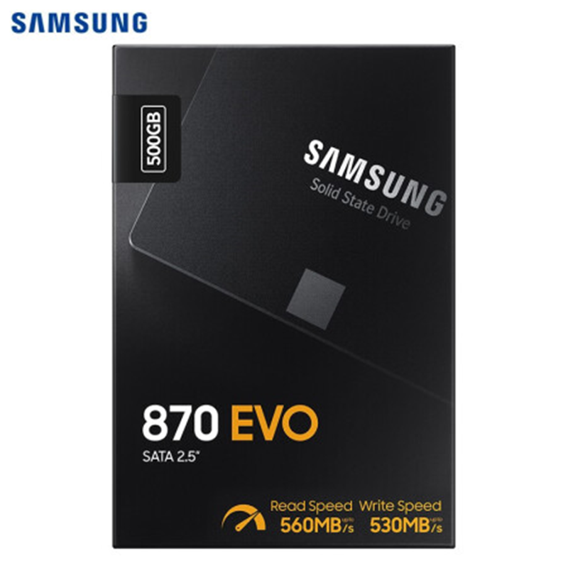 三星 500GB固态硬盘 SATA3.0接口 870 EVO(MZ-77E500B)