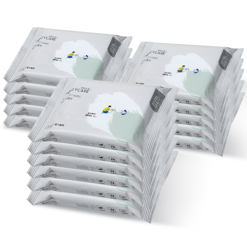 好命天生 Honeycare 宠物湿巾猫狗湿纸巾消毒宠物狗狗擦泪痕湿巾抽 16包便携装视频介绍 好命天生 Honeycare 宠物湿巾猫狗 湿纸巾消毒宠物狗狗擦泪痕湿巾