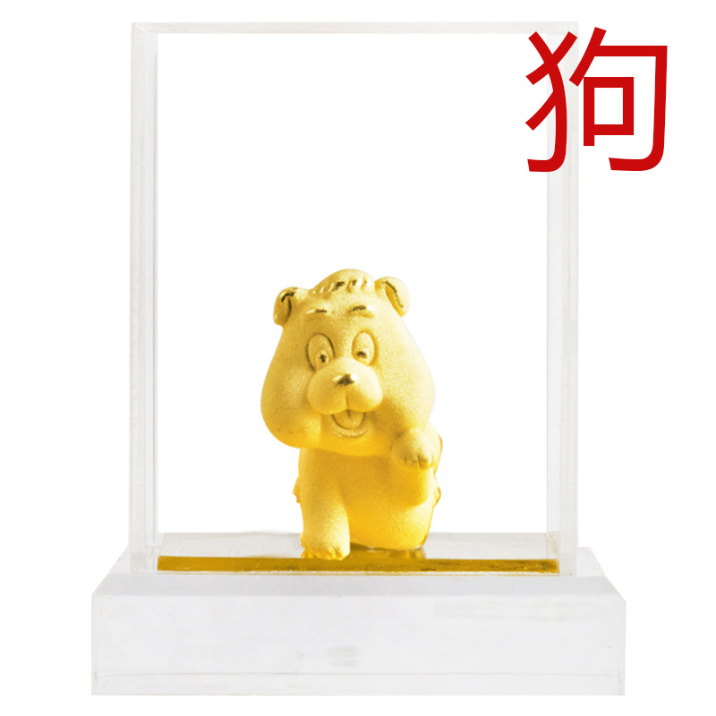 梦克拉Mkela 绒沙金工艺铸金摆件十二生肖摆件任选高清大图