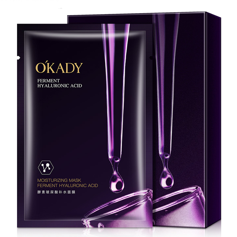 OKADY 酵素玻尿酸补水面膜10片