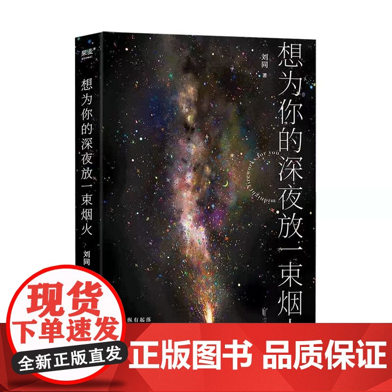 想为你的深夜放一束烟火 刘同新书暗处亦有光亮 深夜亦可疗伤 23个故事 果麦文化高清大图