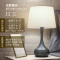 苏宁放心购 美式台灯卧室床头灯 简约现代感应灯温馨北欧台灯 可调光触摸台灯