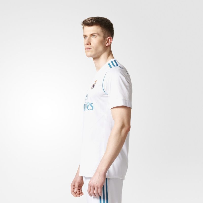 adidas 阿迪达斯 足球 男子 皇家马德里 短袖上装 白 B31109