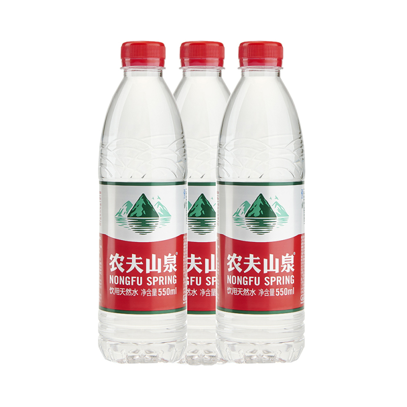 农夫山泉 饮用水 饮用天然水550ml普通装 24瓶/件