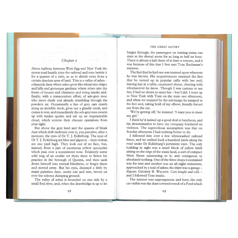 天真与经验之歌 [正版]了不起的盖茨比 英文原版 The Great Gatsby 精装 菲茨杰拉德 经典文学名著 电影高清大图