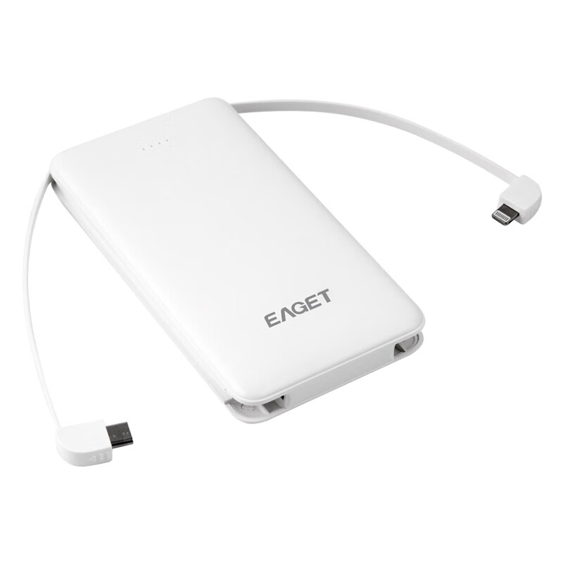 忆捷(EAGET)移动电源DA104充电宝10000毫安快充超薄小巧便携迷你大容量 商用高清大图