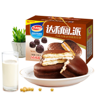 达利园巧克力派1kg饼干糕点零食礼盒整箱送礼办公室食品