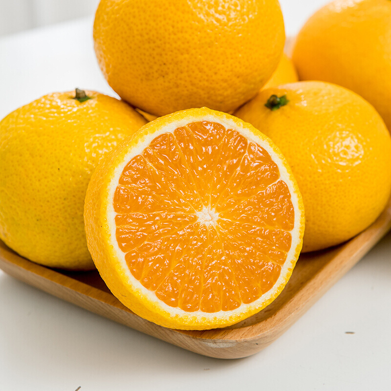 鲜木甜心桔柚建阳桔柚甜心柚香甜多汁桔子甜心柚子时令新鲜水果精选大