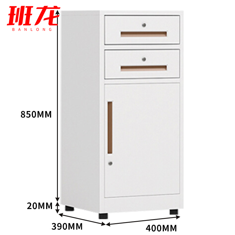 班龙抽屉矮柜白色台高清大图