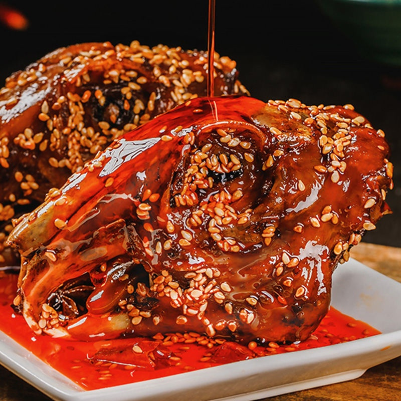 汶优香(wenyouxiang)卤味小食 麻辣兔头零食四川特产兔子肉兔肉成都麻