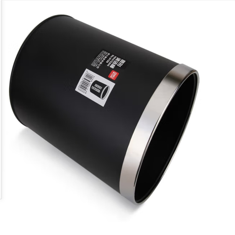 得力(deli)9199清洁桶(单色)(只)235*290mm金属桶身圆形敞口家用办公用品