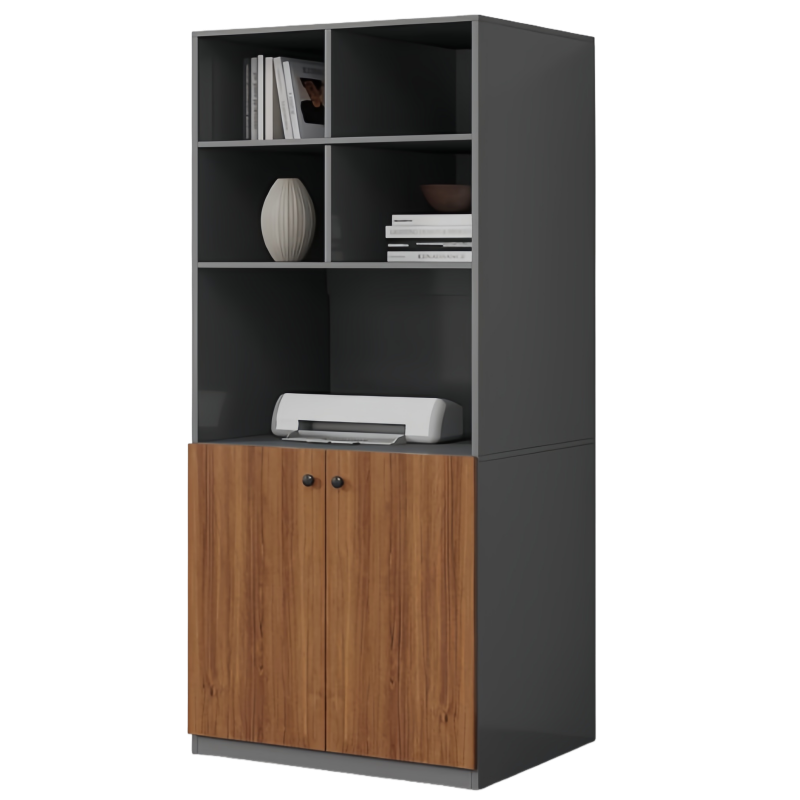 芙首泰书柜两门600*320*1800mm个高清大图