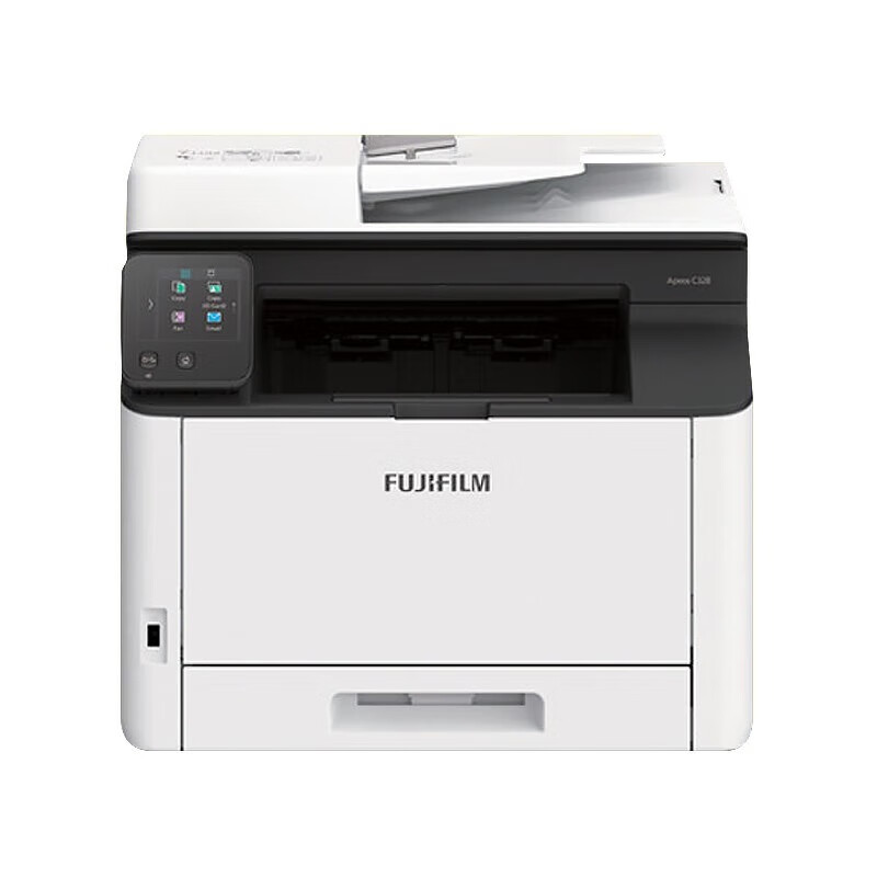 富士胶片 AC328DW A4彩色无线激光多功能打印机 复印打印扫描 支持双面打印 白色