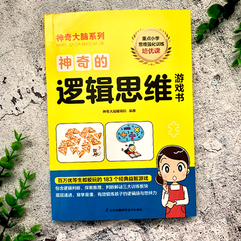 醉染图书的逻辑思维游戏书9787571309688高清大图