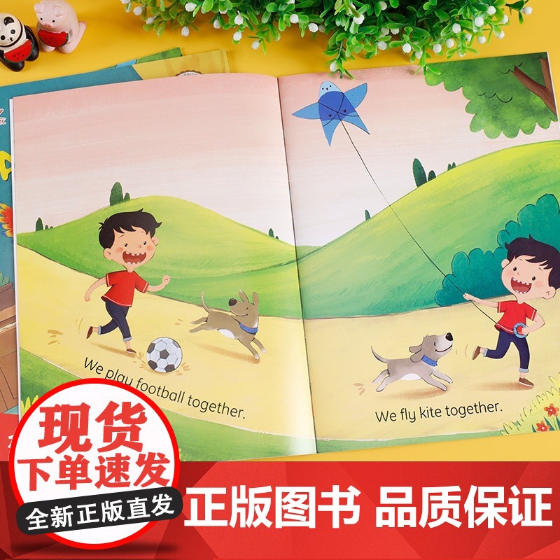 [视频教学]英语绘本三年级启蒙绘本儿童幼儿分级阅读四五六年级老师纯正发音小学生一二年级英文课外阅读少儿故事书有声绘本高清大图